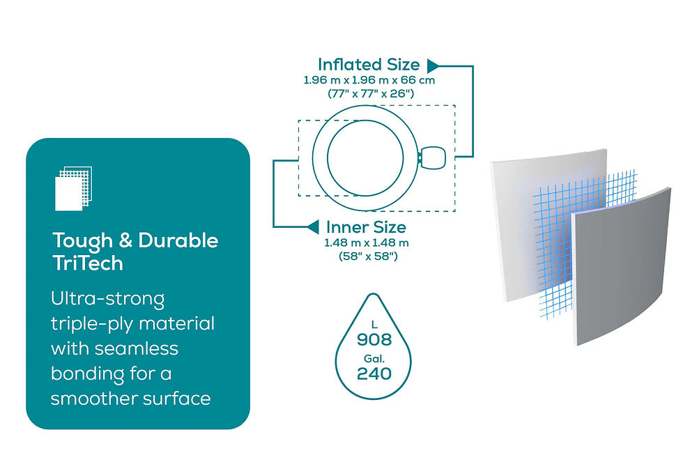 Thumbnail: Lay-Z-Spa Fiji AirJet™ Hot Tub (4–6 Person)