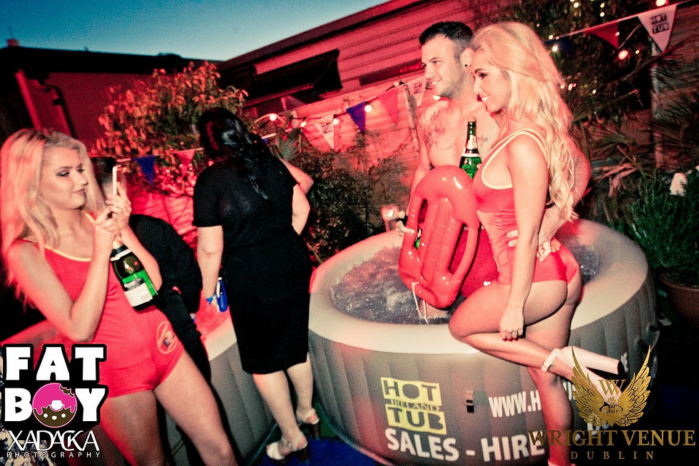 The Wright Venue and hot tub Ireland instalation3.JPG