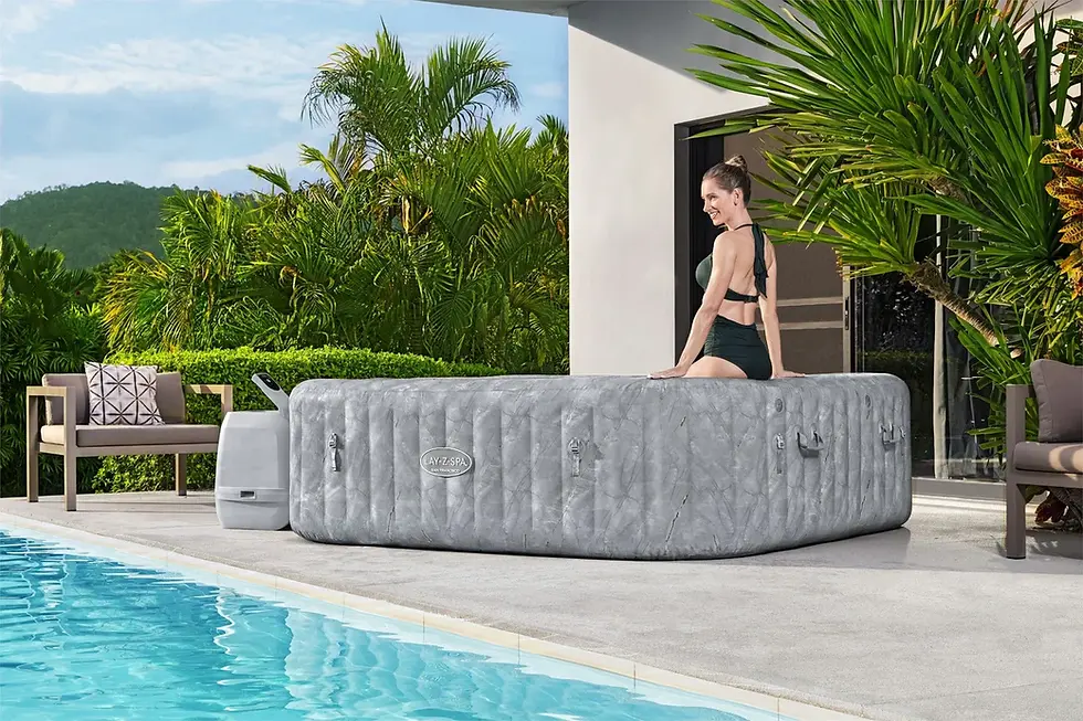 Thumbnail: Lay-Z-Spa San Francisco HydroJet Pro™ Hot Tub with WiFi & LED Lights (5–7 Person