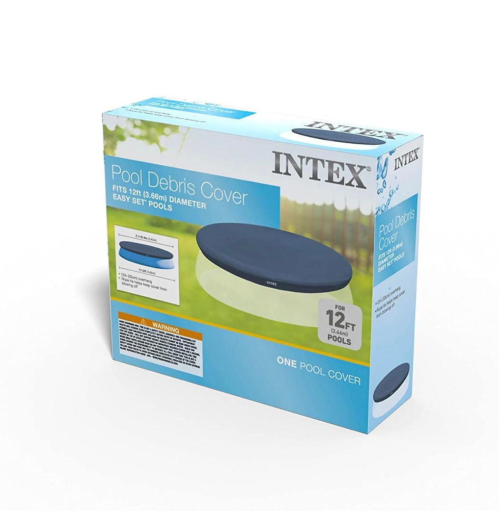 Thumbnail: Intex 12ft Easy Set Swimming Pool Cover