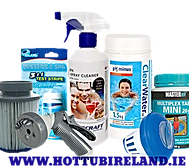 Hot tub chemicals and filters