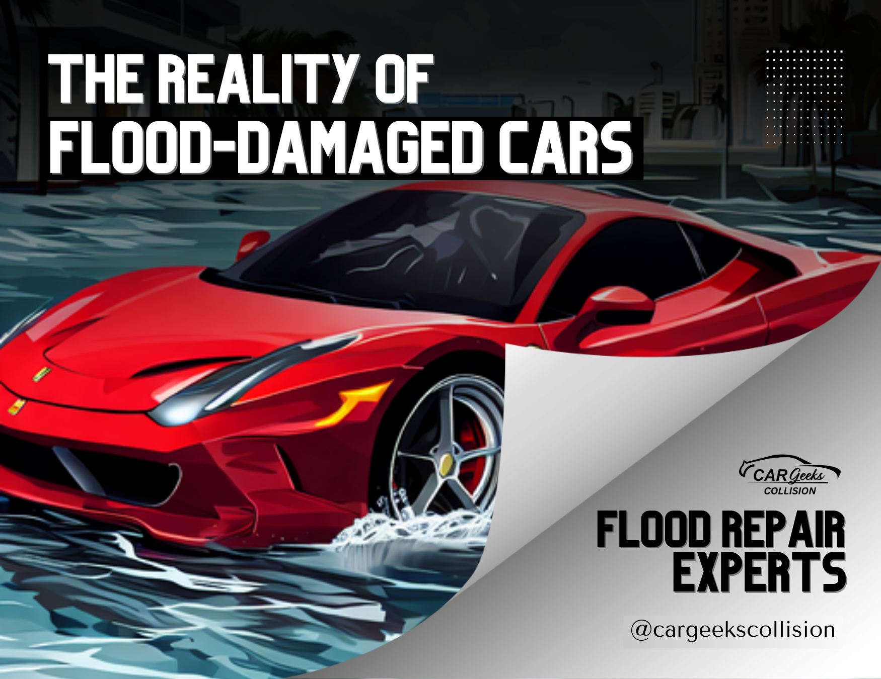 Ferarri flooded