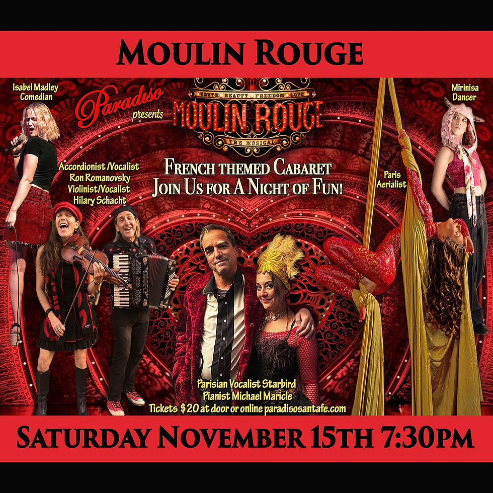 Moulin Rouge: A French Cabaret 