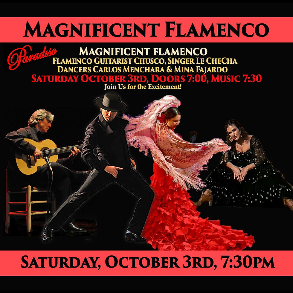 Magnificent Flamenco - Chusco, Le CheCha, Carlos Menchara & Mina Fajardo
