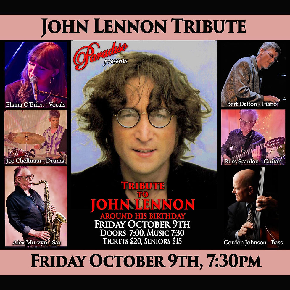 Music of John Lennon - Around His Birthday