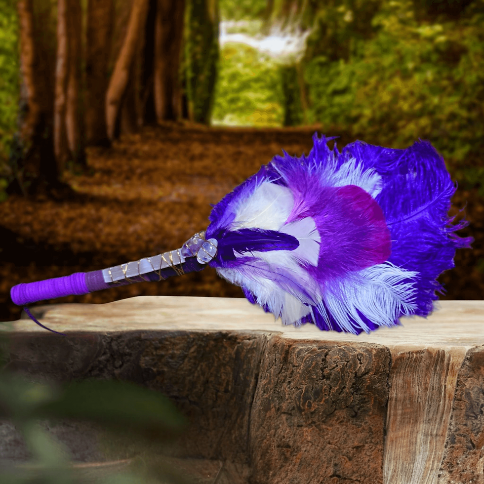 Smudge Wand - Ostrich