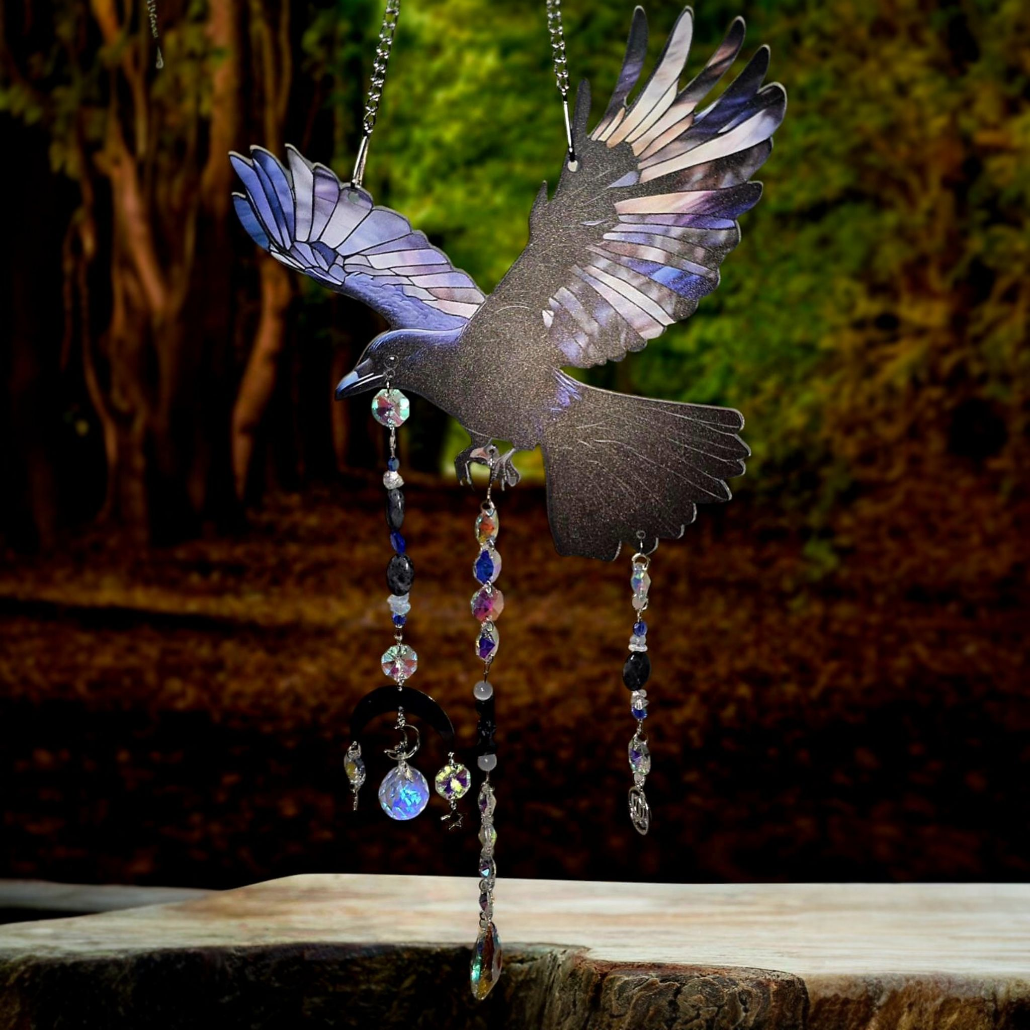 Raven Suncatcher