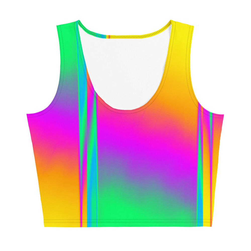 Radiant Rainbow Crop Top