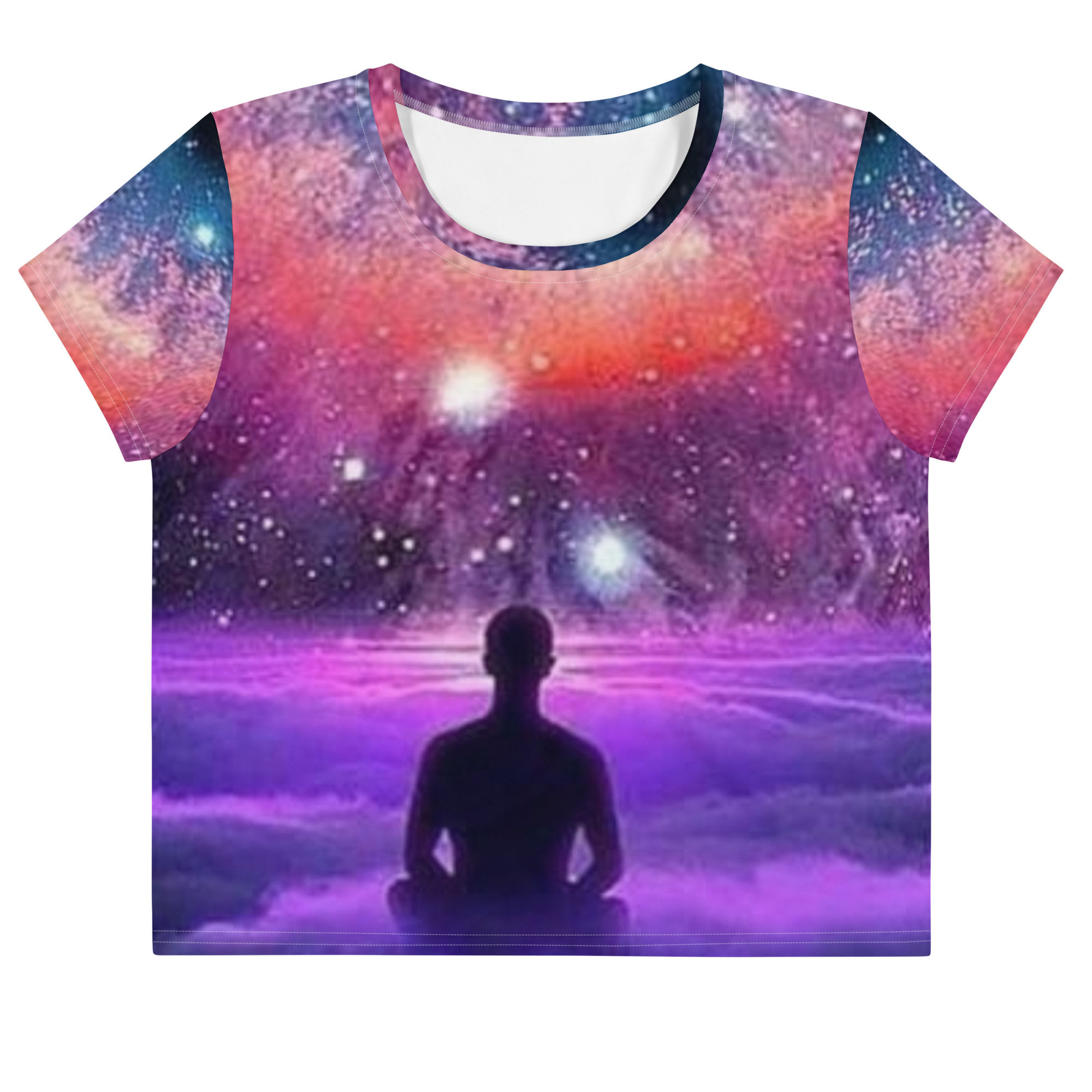 Spiritual Awakening Crop Tee