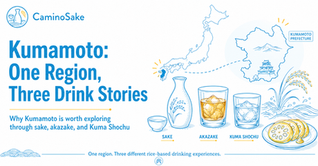 Kumamoto Sake Guide: One Region, Three Drink Stories