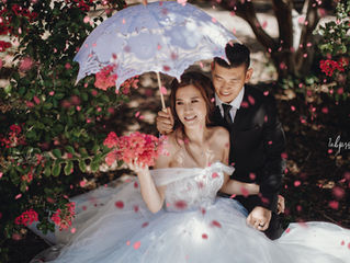 Kelvin + Tina | Engagement Session | LA Arboretum | San Juan Capistrano Mission