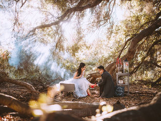 Quynh + Huan | Engagement Session | Thomas Riley Park