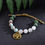 Thumbnail: White Jade African Turquoise Emperor Jasper Beads 8mm Mala 108 Bracelet Set Yoga