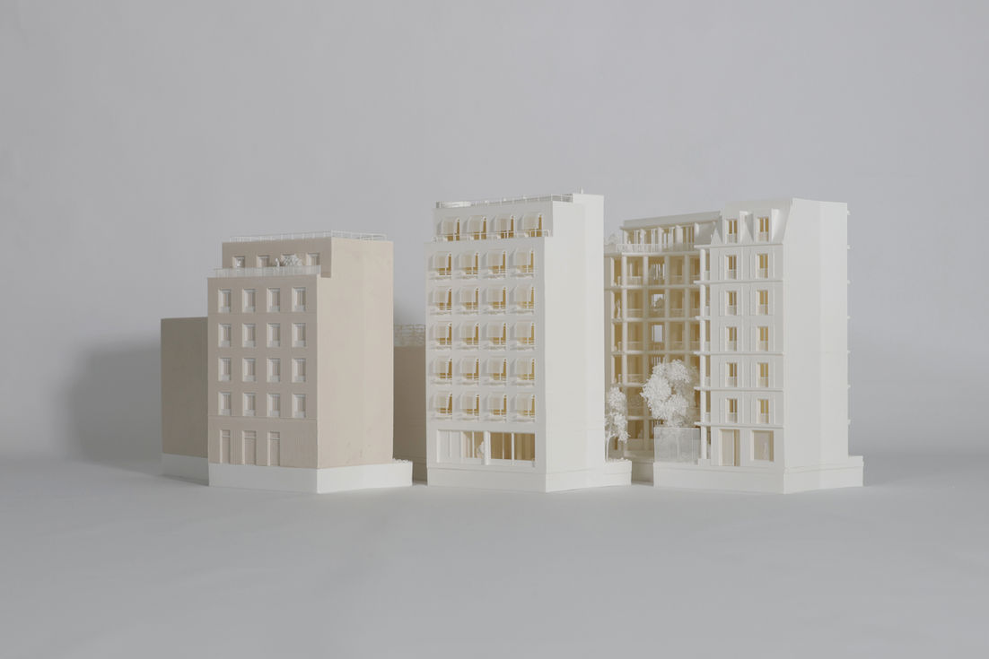 Déchelette Minuit architectes Boris Bouchet
atelier Pierre-loup boisseau
Maquette architecture