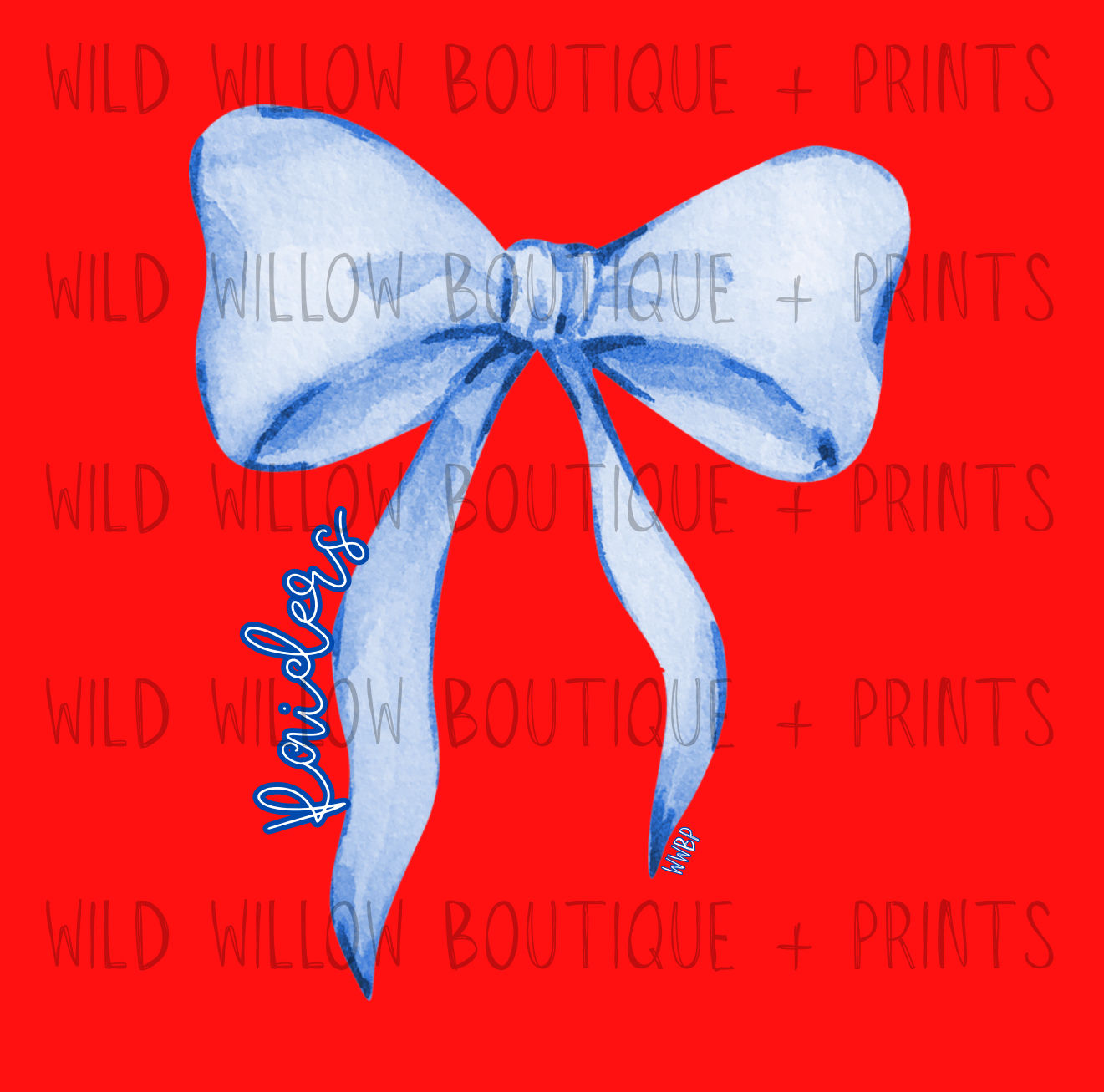 Raiders Coquette Bow