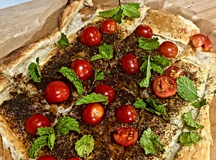 Za'atar flatbread (Mana'eesh)