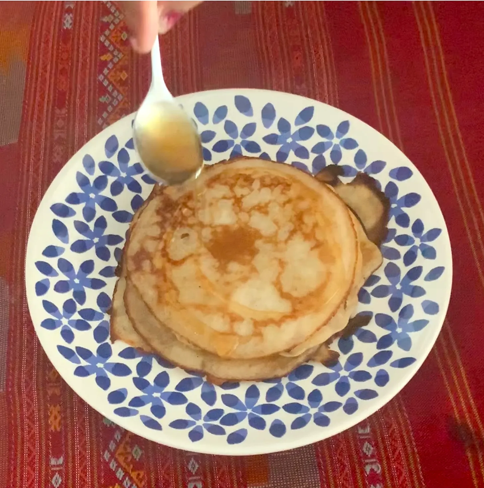 Malagasy Rice and coconut pancakes (Mofo Gasy)