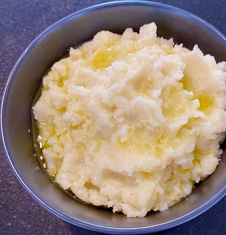 Greek potato dip or potato skordalia