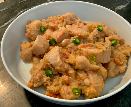 Zanzibari mashed green bananas (Ndizi Mbichi)