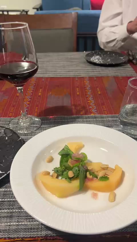 Burmese melon and ginger salad
