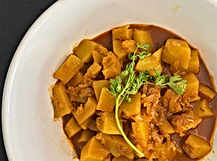 Burmese tamarind-pumpkin curry
