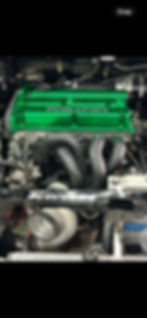 Thumbnail: Evo Valve Cover GreenInstalled