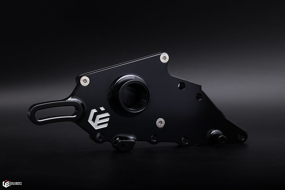 Thumbnail: 1JZ / 2JZ - Billet Water Inlet Alternator Bracket Black
