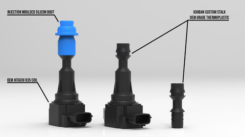 1JZ & 2JZ R35 GTR Ignition Coil Kit | Ichiban Engineering