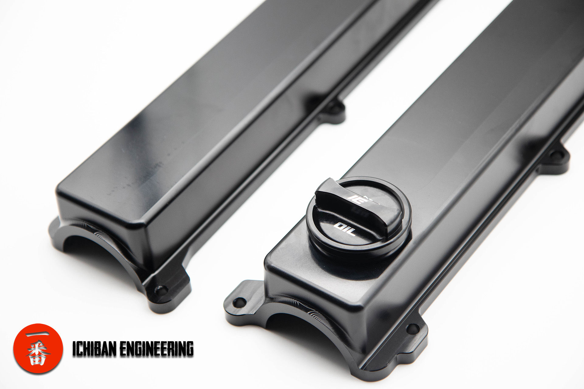 1JZ GTE - Slim CNC Billet Valve Covers | Ichiban Engineering