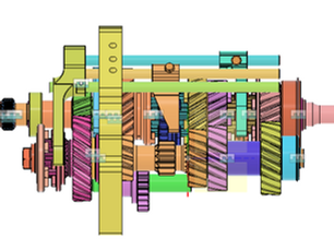R154 Dog Transmission Design