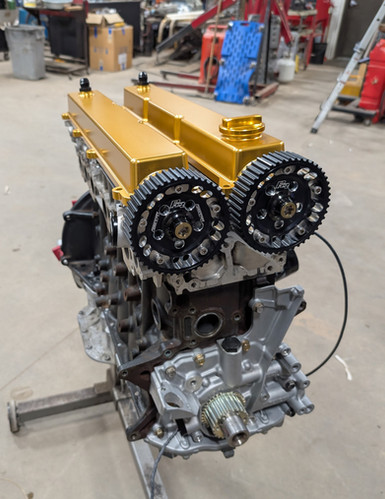2JZ GTE Slim Race CNC Billet Valve Covers | Ichiban Engineering