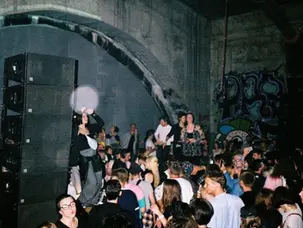 A techno rave in Detroit, late 1980s