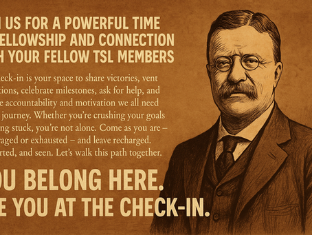 Come as you are Teddy Roosevelt