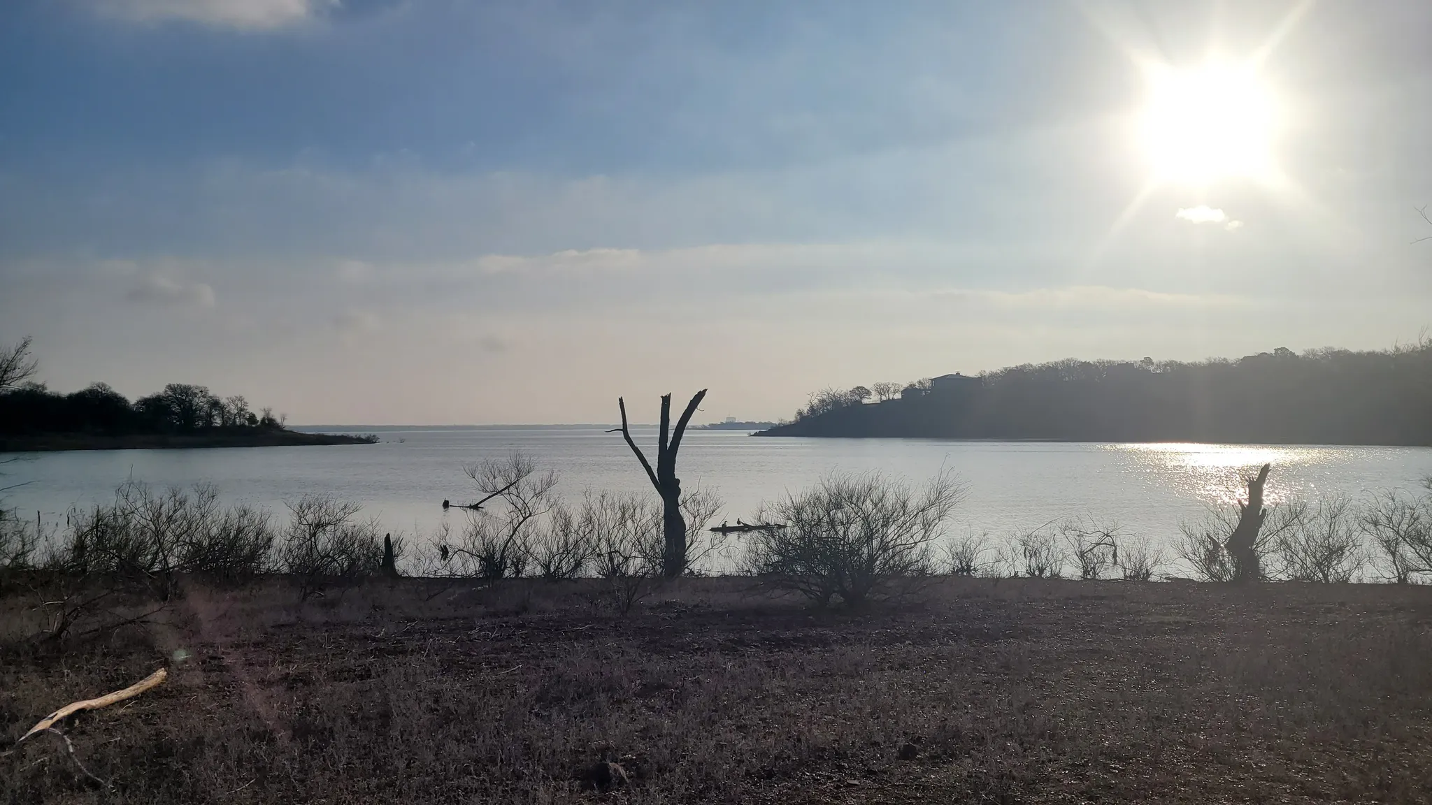 Hiking near Lake Grapevine
