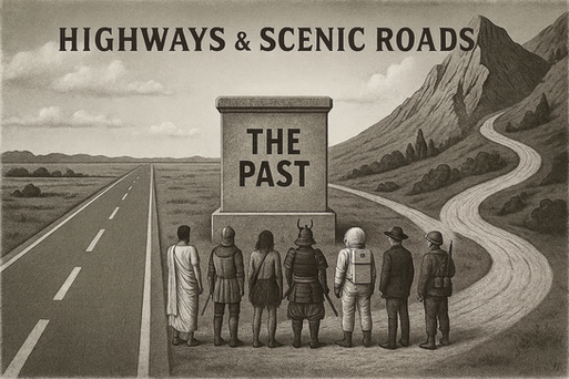 Highways and scenic roads broadcast