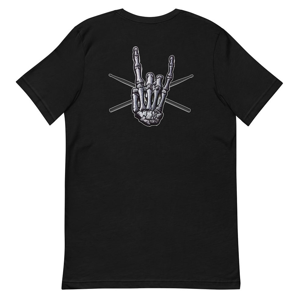 Thumbnail: BIG ROCK HAND - FRONT & BACK - Unisex Tee