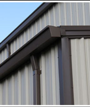 Commercial guttering