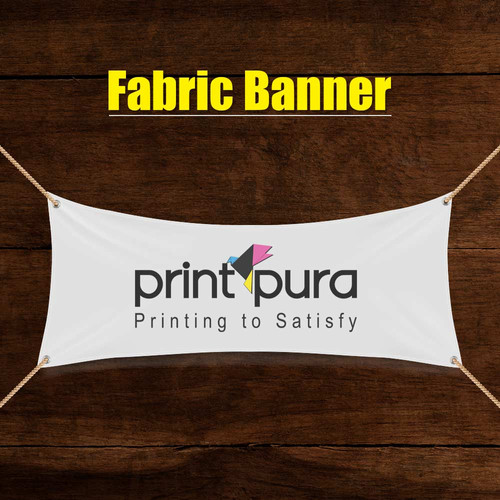 Fabric Banner Print Pura