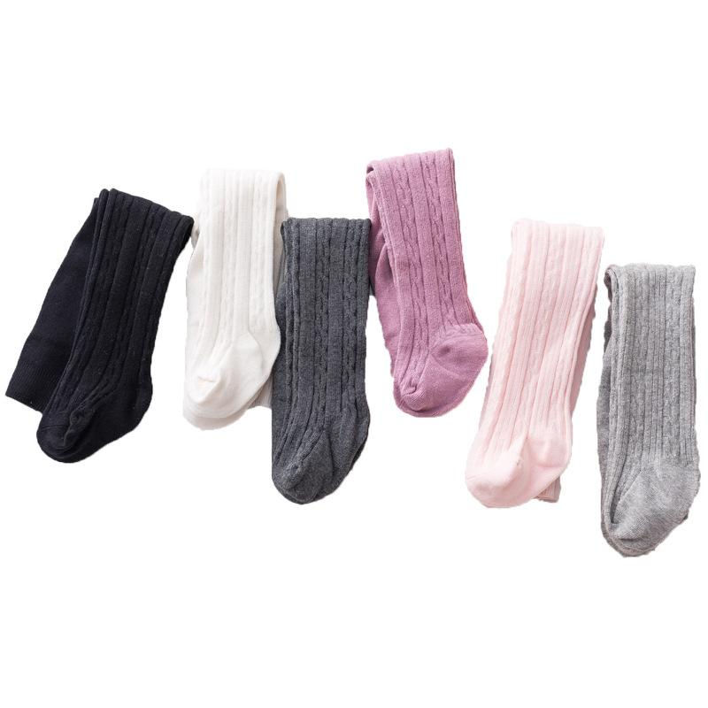 Miniatura: Meia-Calça Infantil de Algodão – Conforto para Todas as Estações