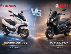 เปรียบเทียบ PCX กับ NMAX หมัดต่อหมัด ราคา ตารางผ่อน สเปคพื้นฐาน