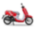 ํYamaha qbix 2019 ABS สีขาวแดง