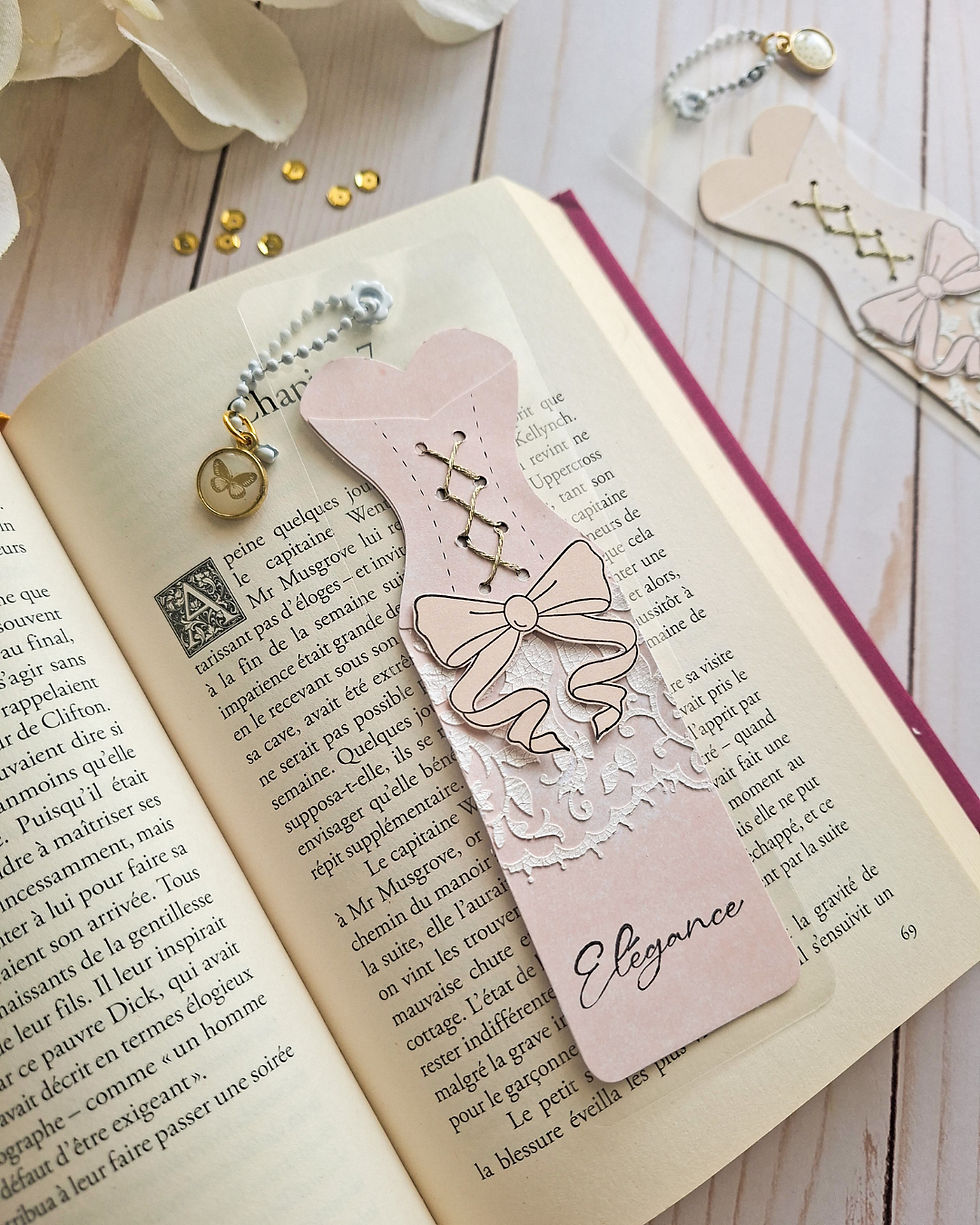 Miniature : Set de dies Marque-page Corset