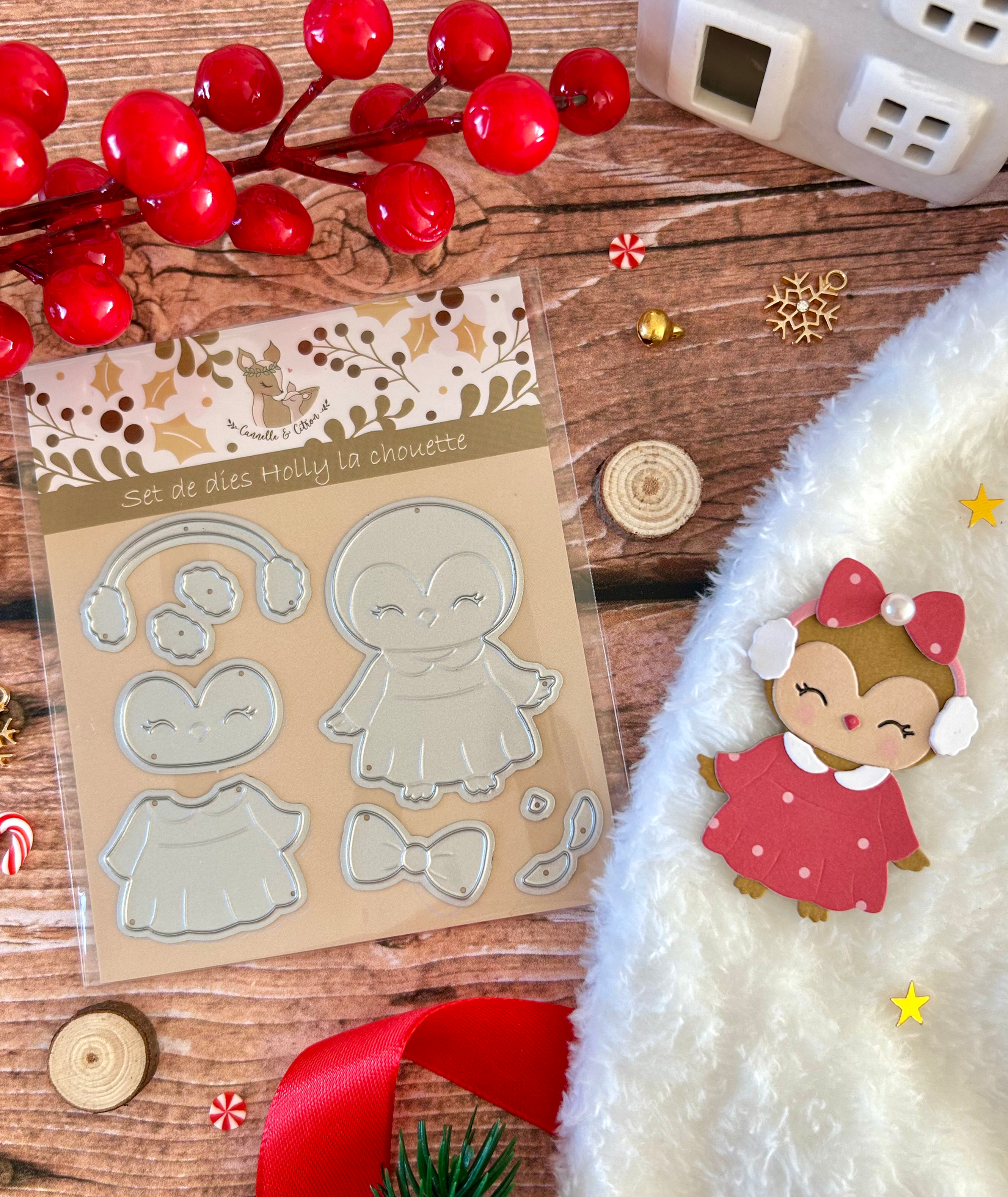 Set de dies Holly la chouette