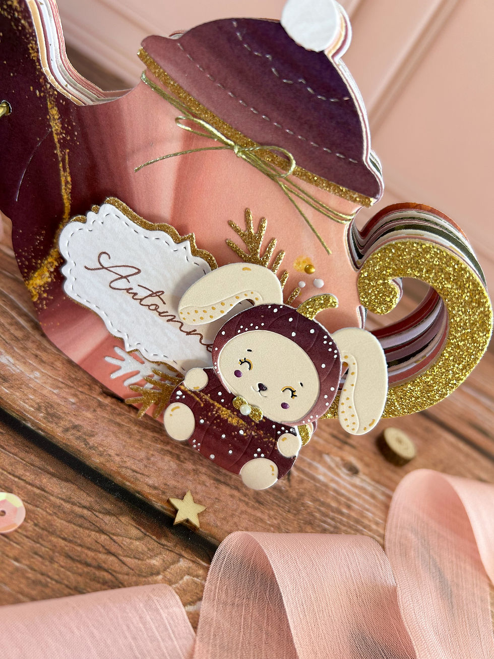 Miniature : Set de dies Lapin citrouille & co