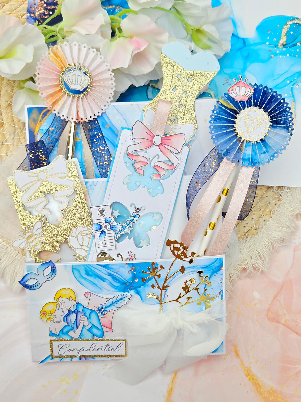 Miniature : Set de dies Marque-page Corset
