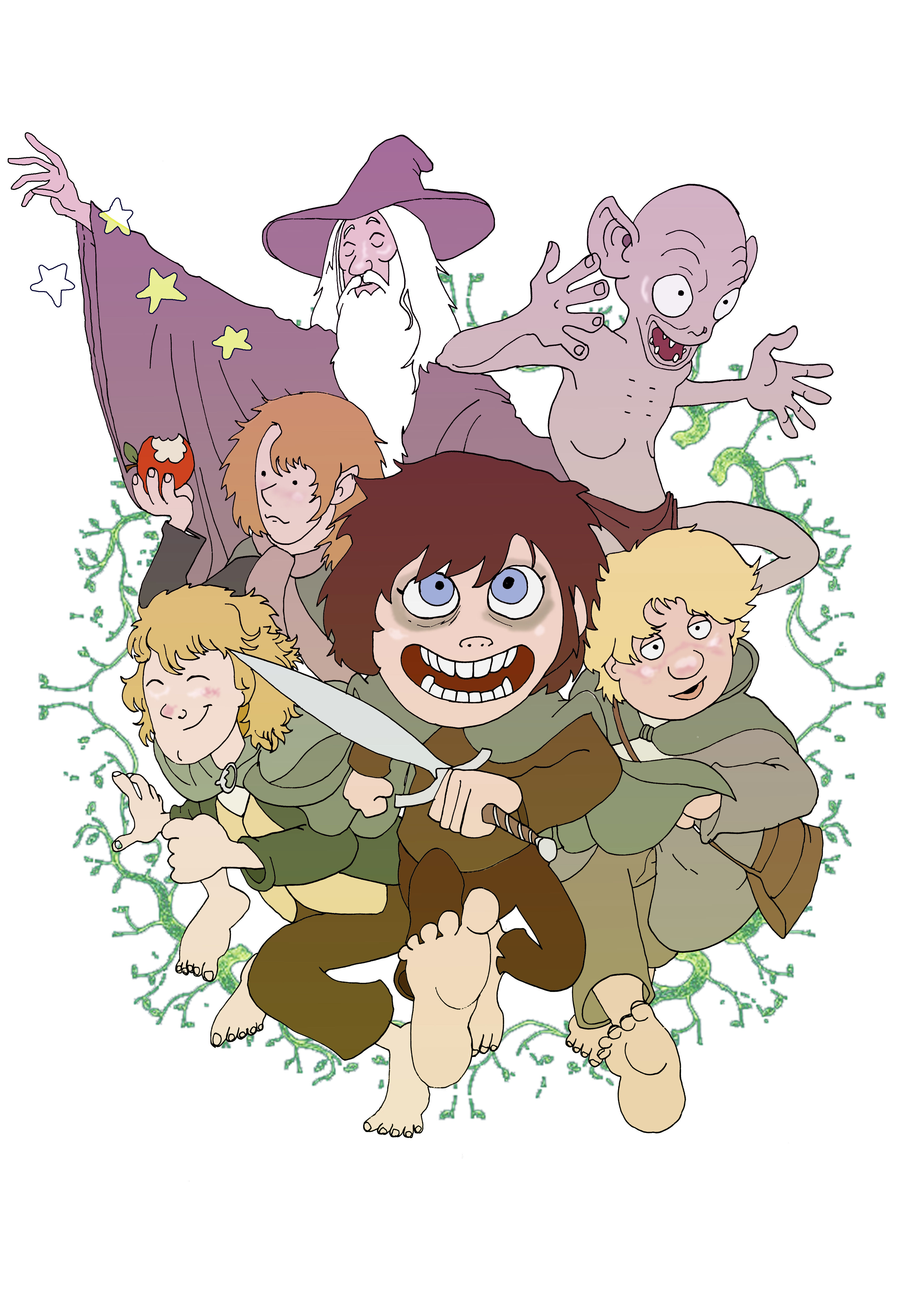 Limited Edition LOTR 'Crazy Day In Mordor' Poster