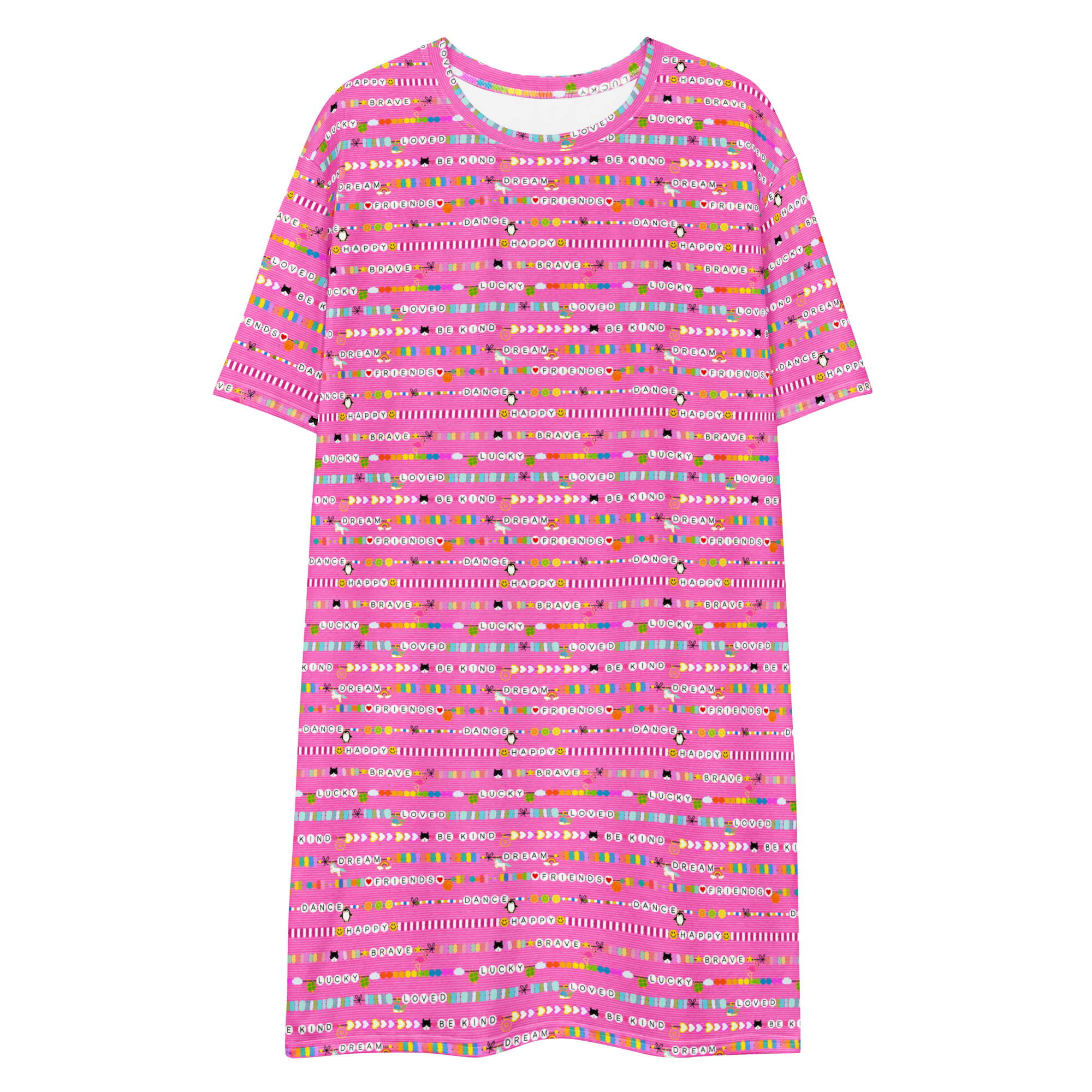 Friendship Bracelet - T-shirt dress