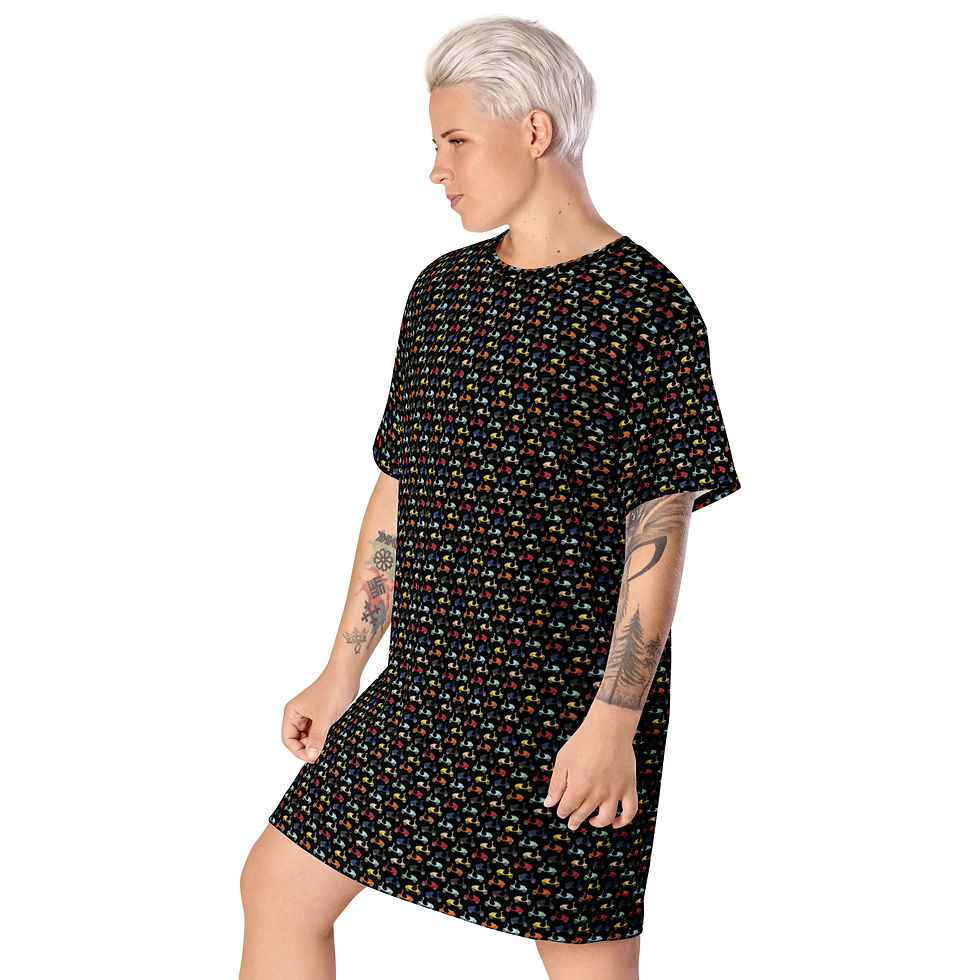 Thumbnail: Vintage Vespa T-shirt dress