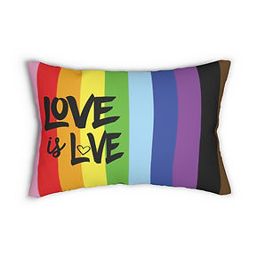 Love is Love™ LOVE Lumbar Pillow