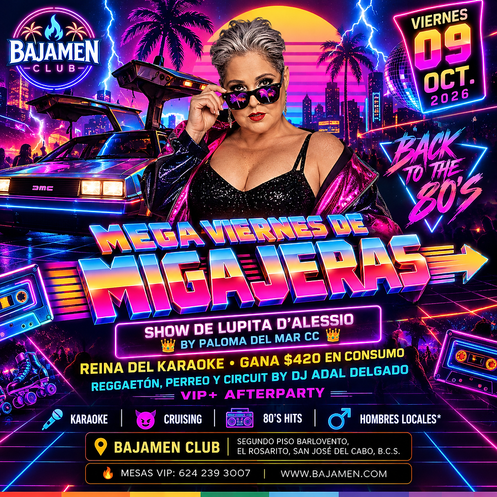 Viernes de Migajeras: Back to the 80’s 🇲🇽